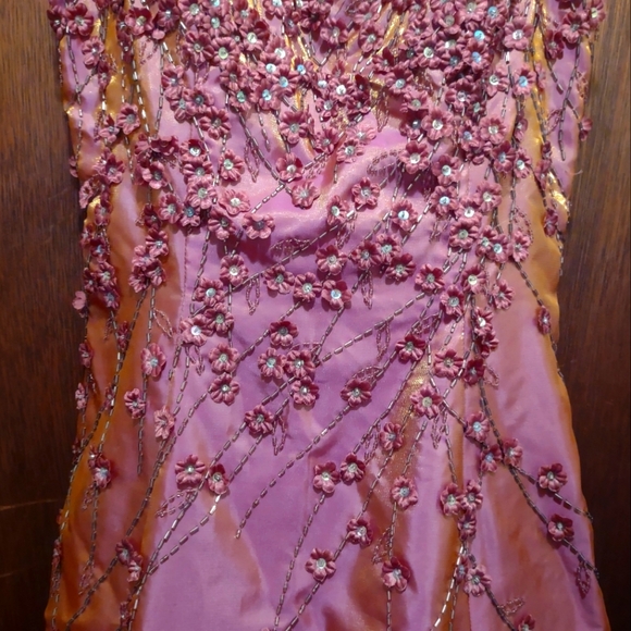 Cache hand beaded vintage gown! - Picture 3 of 6